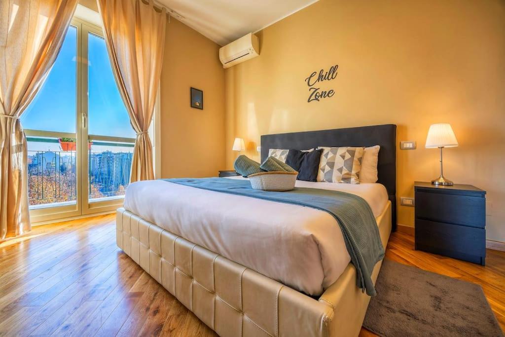 Sunny & Updated Flat With Panoramic City View 50M From M4 Stop Μιλάνο Εξωτερικό φωτογραφία